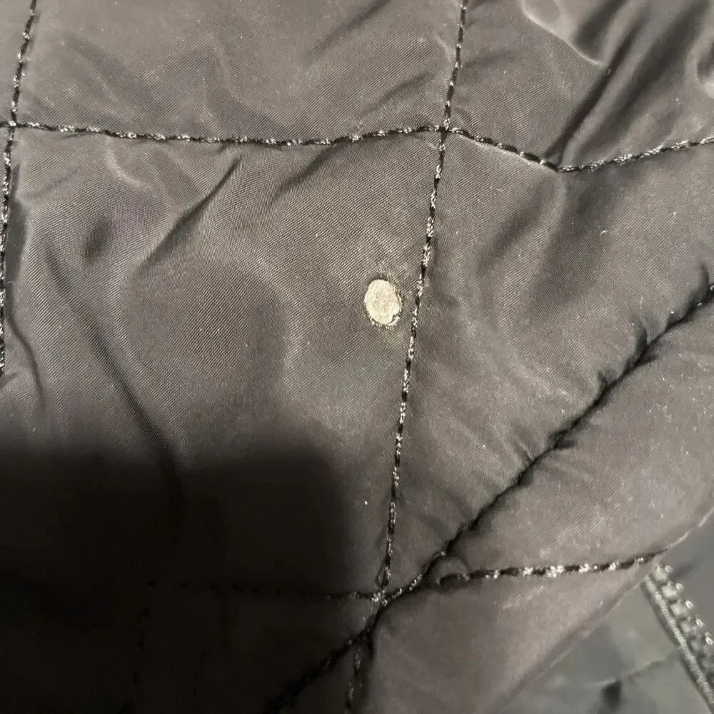 marc jacobs Authentic Solid Black nylon quilted backpack